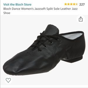 Bloch jazz shoes size 9 black
